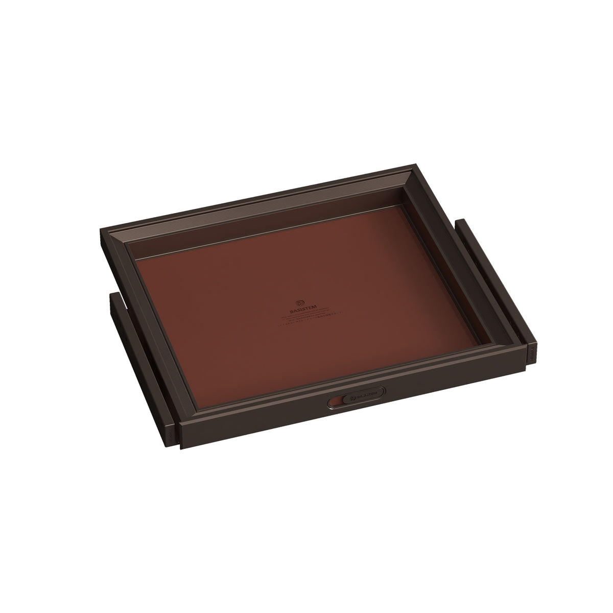 BASISTEM BRUGG Leather Shallow Drawer