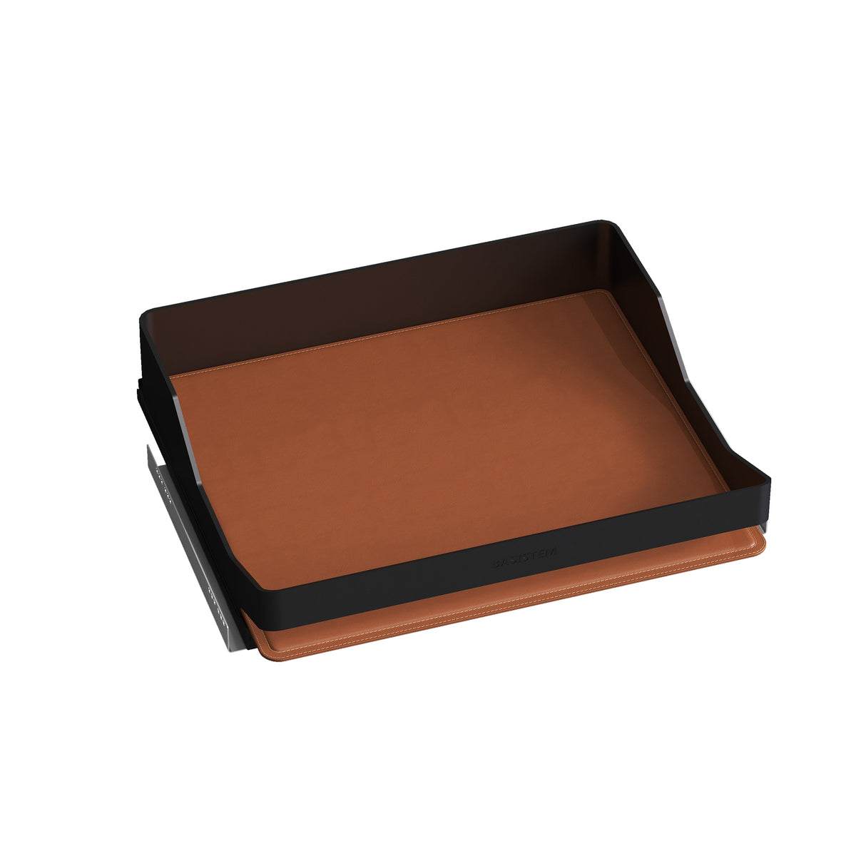 BASISTEM LIESTAL Leather Pull-Out Tray