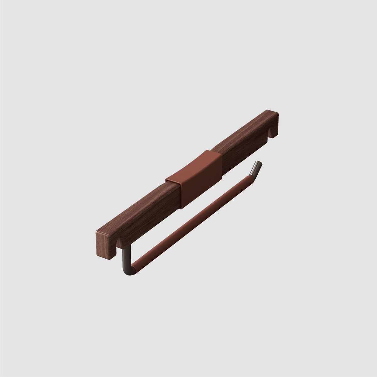 BASISTEM BRUGG Trousers Hanger  (Compatible with BRUGG Walnut Pull-Out Trouser Rack)