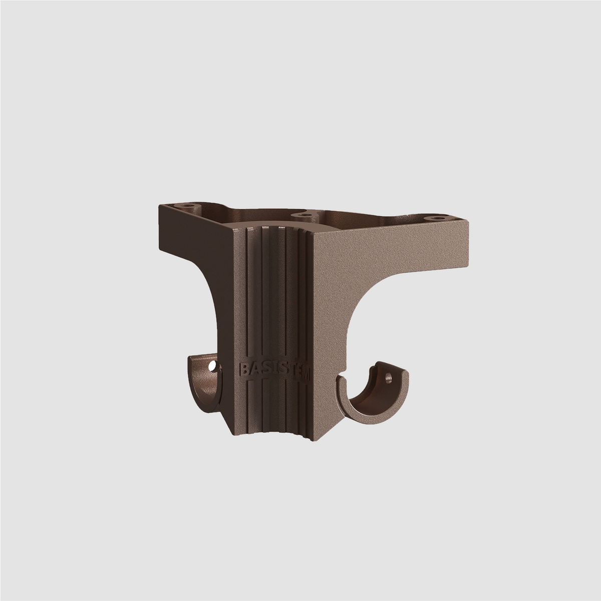 BASISTEM Brugg Corner Hanging Rail Holder