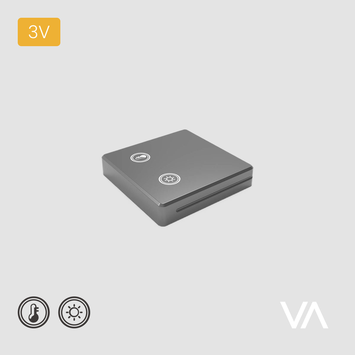 VOXAURA Smart Sensor Switch, BS3000, 3V, touch, stepless control colour temperature