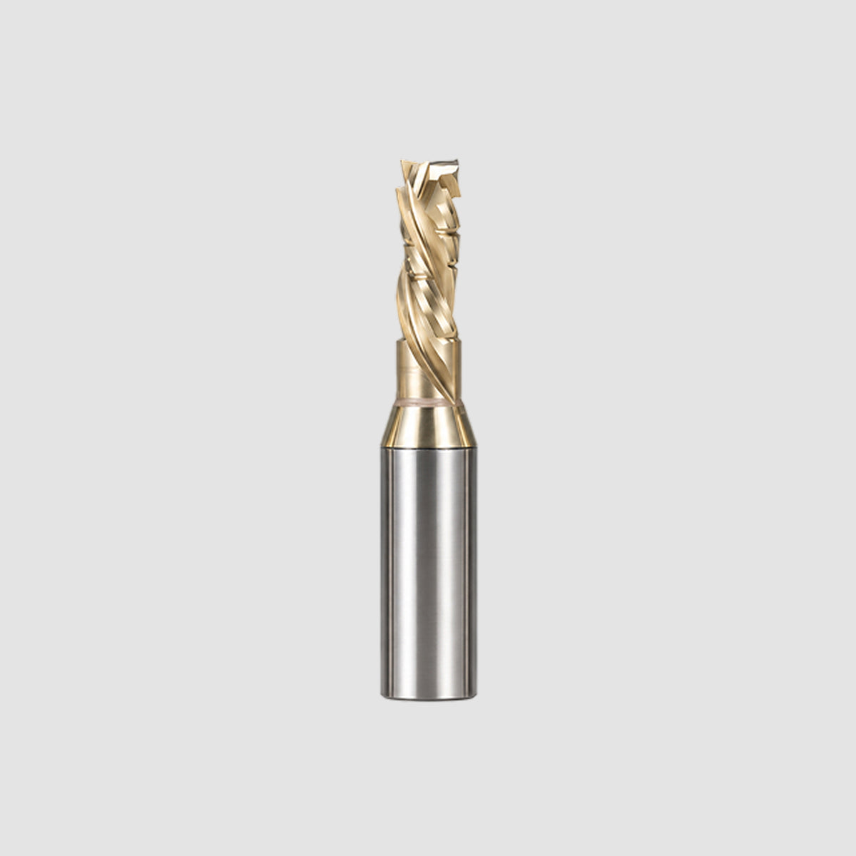 CARBIT Pro Compression Spiral Chipbreaker Router Bit, 1/2" Shank, 3 Flute, 8mm x 20mm, Solid Carbide Head
