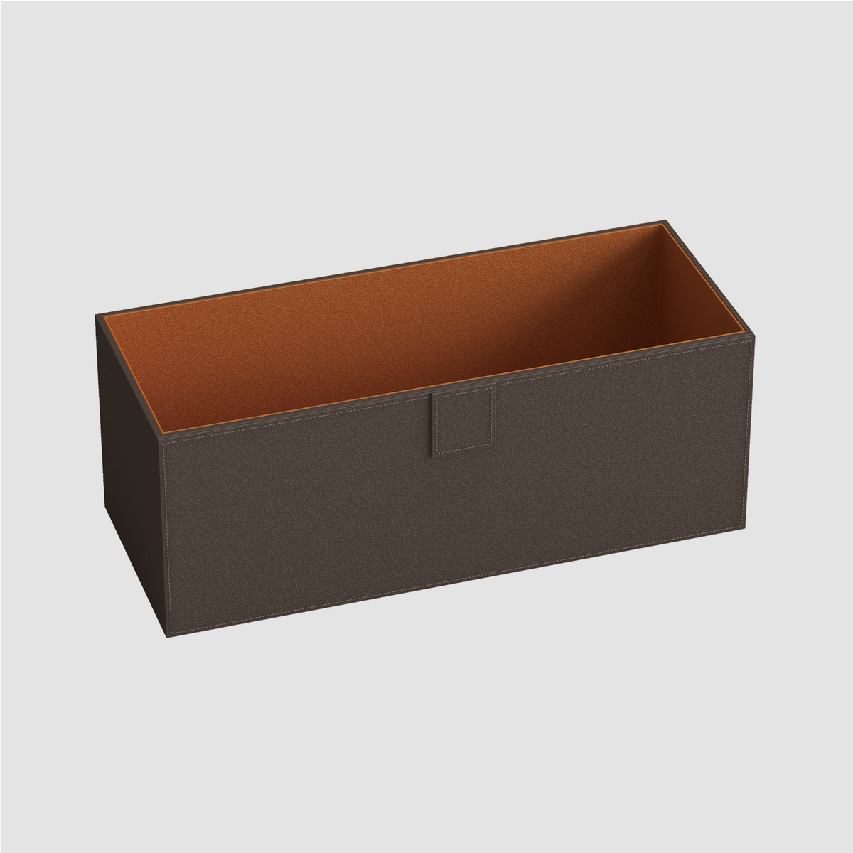 BASISTEM LUGANO Cosmetic Leather Box (Compatible with LUGANO Cosmetics Organizer Drawer)