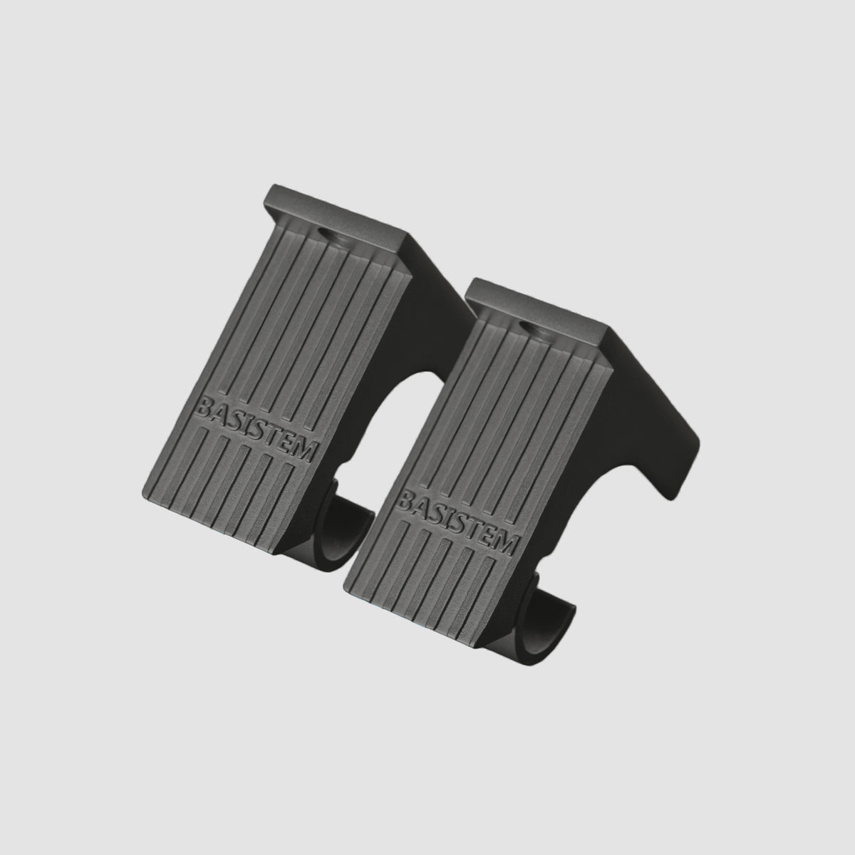 BASISTEM Lugano Top Hanging Rail Holder (Left and Right)