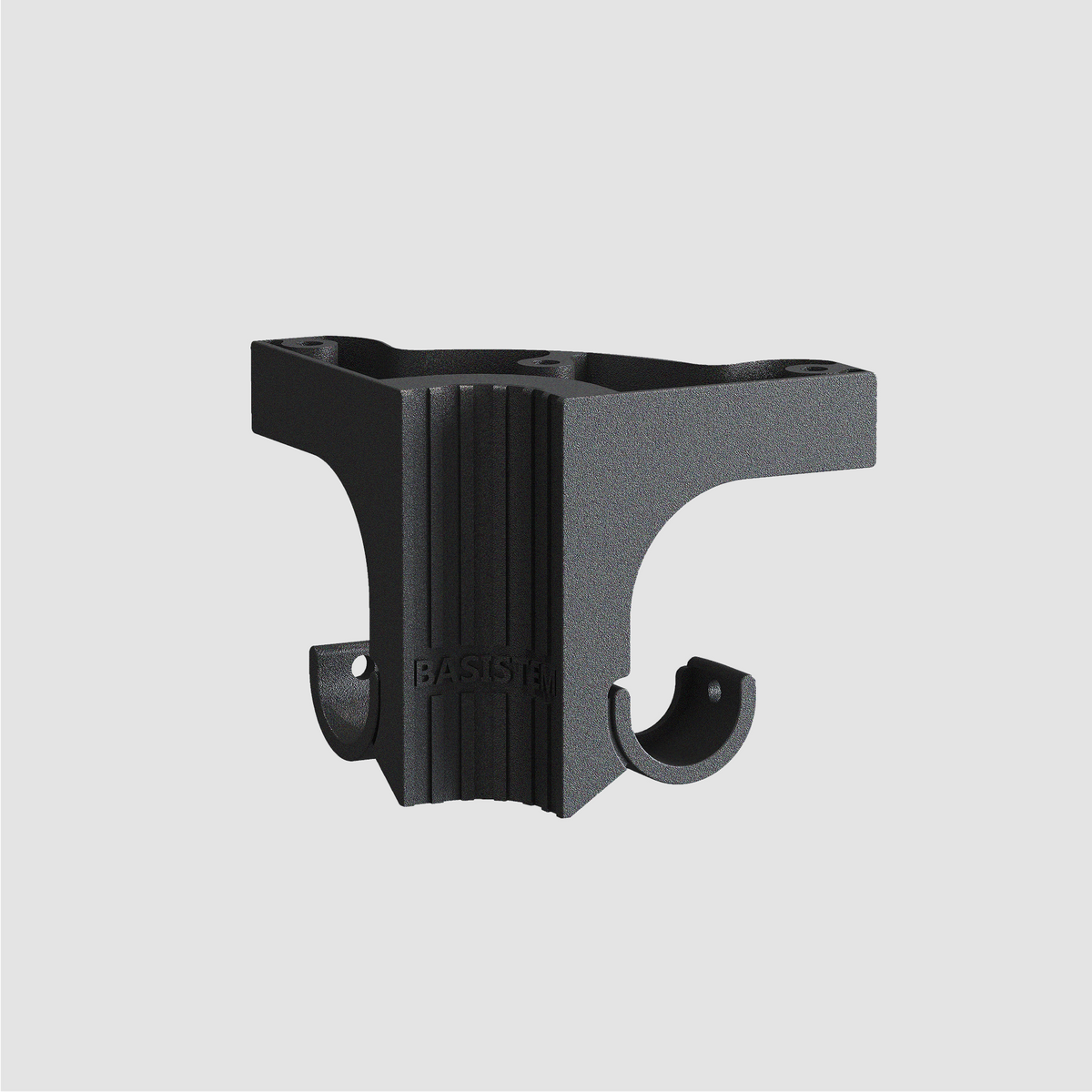 BASISTEM Lugano Corner Hanging Rail Holder