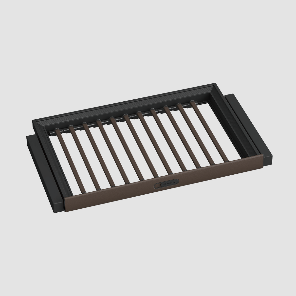 BASISTEM LUGANO Leather Pull-Out Trousers Rack