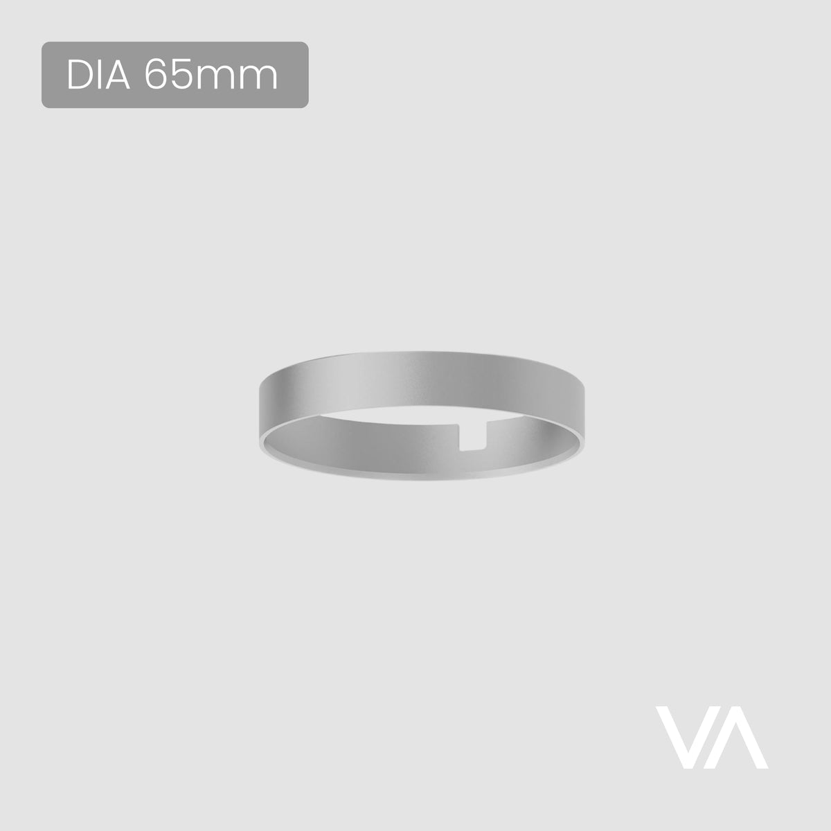 VOXAURA Base for surface mounting, SH3004, DIA 65 mm