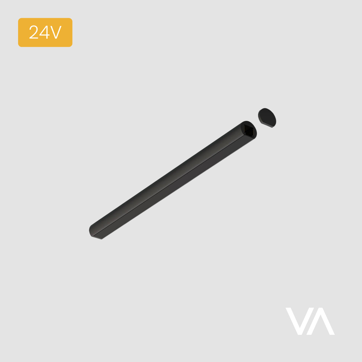 VOXAURA Showcase light, TL4004, Mini track, Black