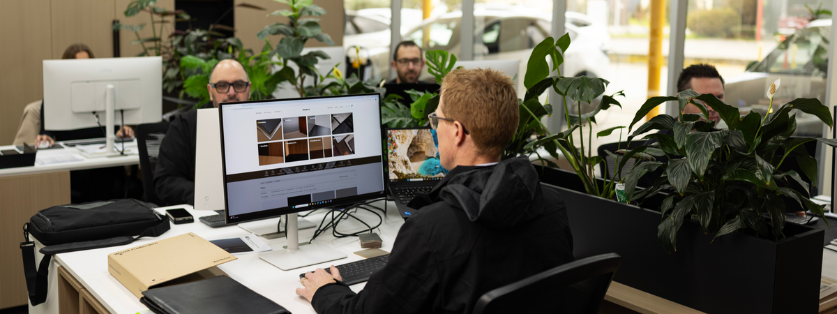 KnoxOne team members in the workplace