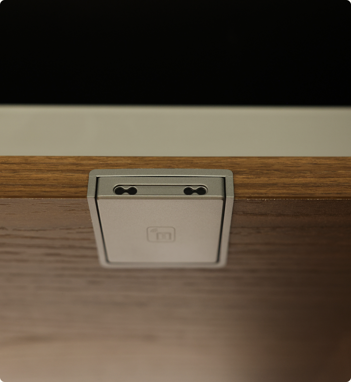 Cabinet door detected by sensor